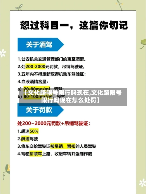 【文化路限号限行吗现在,文化路限号限行吗现在怎么处罚】