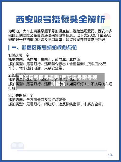 西安尾号限号规则/西安尾号限号规则最新