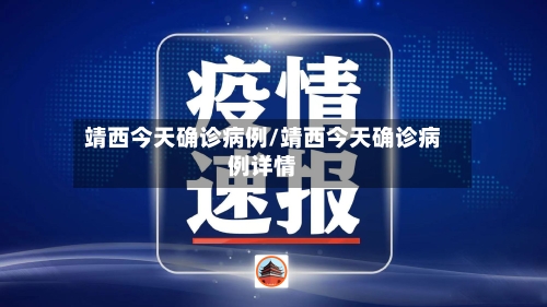 靖西今天确诊病例/靖西今天确诊病例详情