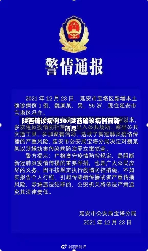 陕西确诊病例30/陕西确诊病例最新消息-第2张图片