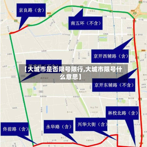 【大城市是否限号限行,大城市限号什么意思】