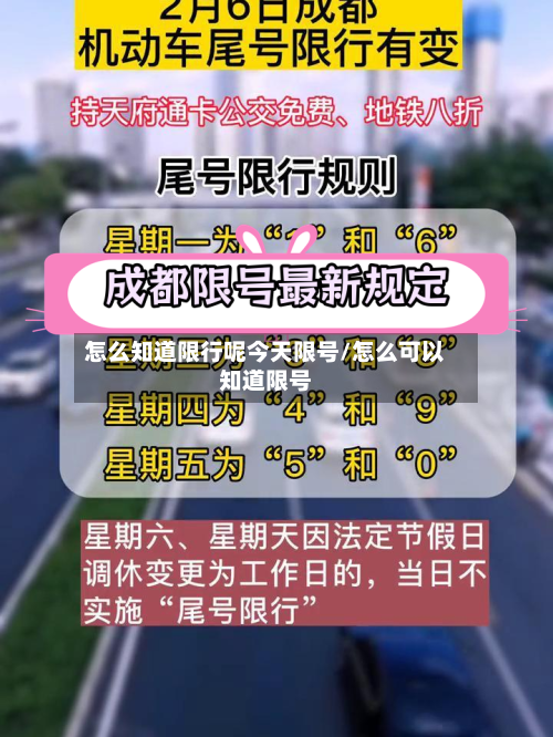 怎么知道限行呢今天限号/怎么可以知道限号-第2张图片