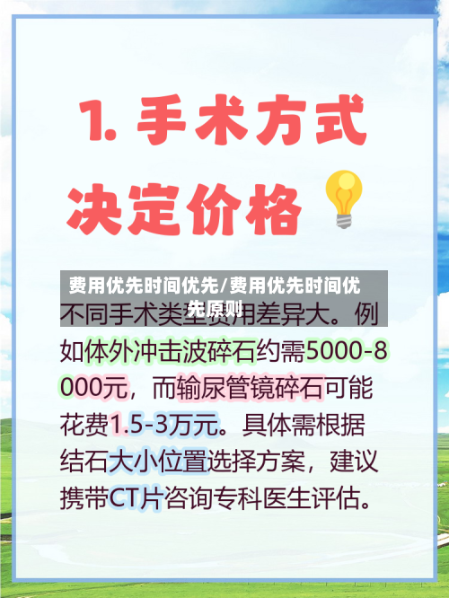 费用优先时间优先/费用优先时间优先原则