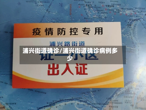 浦兴街道确诊/浦兴街道确诊病例多少-第3张图片
