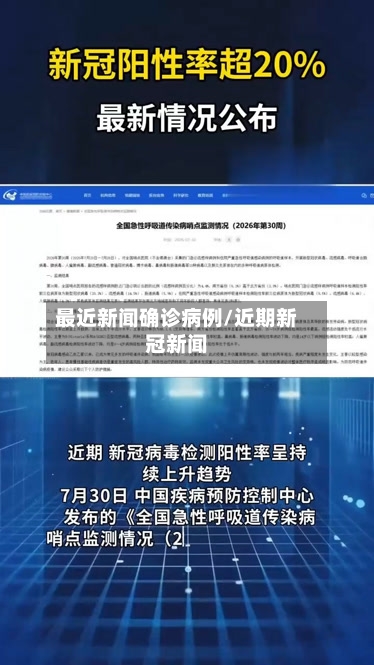 最近新闻确诊病例/近期新冠新闻