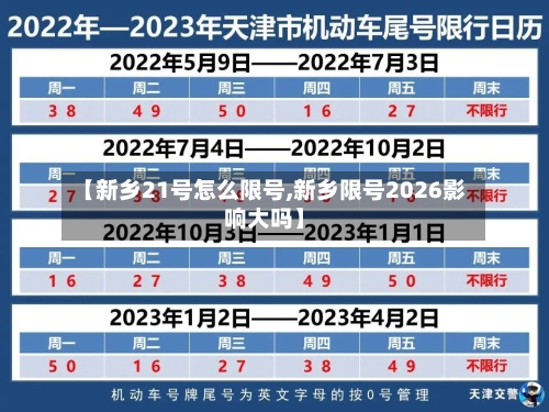 【新乡21号怎么限号,新乡限号2026影响大吗】-第2张图片