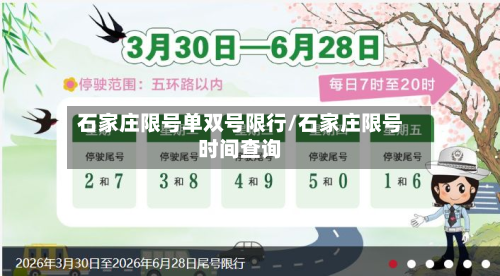 石家庄限号单双号限行/石家庄限号时间查询
