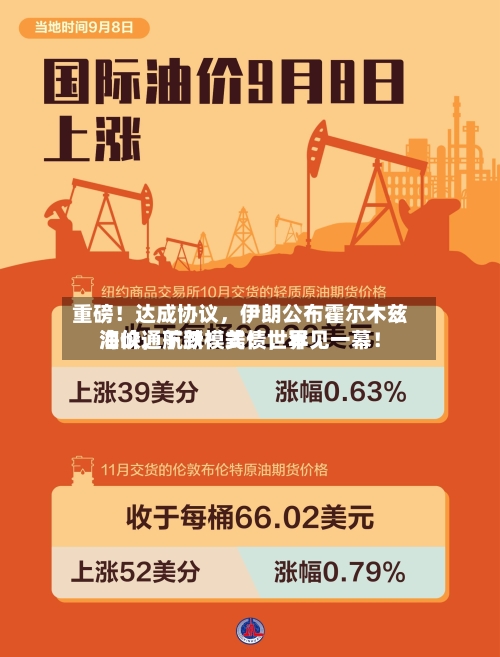 重磅！达成协议，伊朗公布霍尔木兹海峡通航新模式！世界油价，下跌！美债	，罕见一幕！-第2张图片