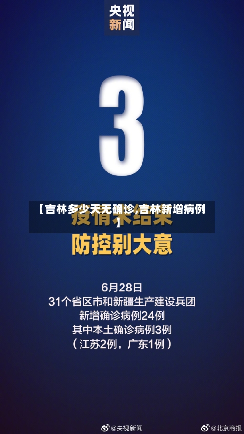 【吉林多少天无确诊,吉林新增病例】-第2张图片