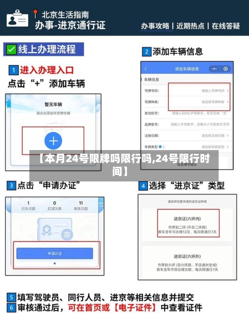 【本月24号限牌吗限行吗,24号限行时间】