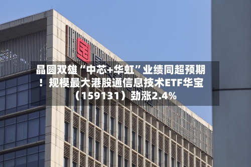 晶圆双雄“中芯+华虹”业绩同超预期！规模最大港股通信息技术ETF华宝（159131）劲涨2.4%-第2张图片