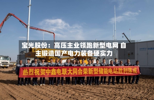 宝光股份:高压主业领跑新型电网 自主锻造国产电力装备硬实力-第1张图片