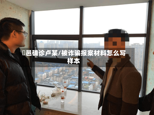 鄠邑确诊卢某/被诈骗报案材料怎么写样本-第3张图片