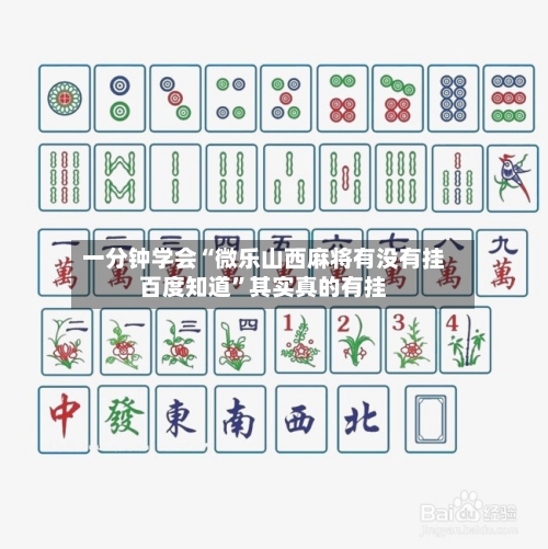 一分钟学会“微乐山西麻将有没有挂百度知道”其实真的有挂
