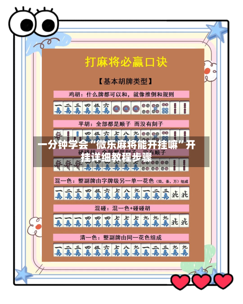 一分钟学会“微乐麻将能开挂嘛”开挂详细教程步骤-第2张图片