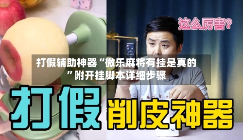 打假辅助神器“微乐麻将有挂是真的	”附开挂脚本详细步骤-第2张图片