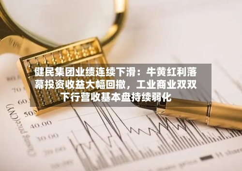 健民集团业绩连续下滑：牛黄红利落幕投资收益大幅回撤	，工业商业双双下行营收基本盘持续弱化-第3张图片