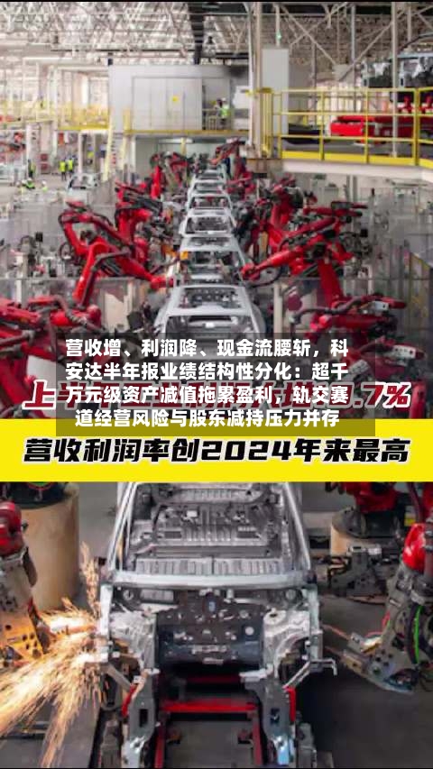 营收增、利润降	、现金流腰斩	，科安达半年报业绩结构性分化：超千万元级资产减值拖累盈利，轨交赛道经营风险与股东减持压力并存-第2张图片