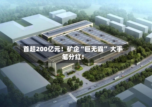 首超200亿元！矿企“巨无霸” 大手笔分红！-第2张图片
