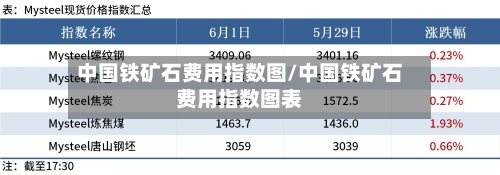 中国铁矿石费用指数图/中国铁矿石费用指数图表