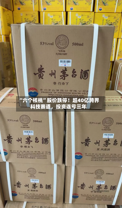 “六个核桃”股价跌停！超40亿跨界科技赛道，投资连亏三年