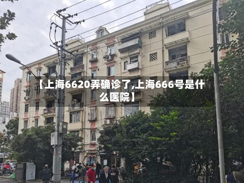 【上海6620弄确诊了,上海666号是什么医院】-第2张图片