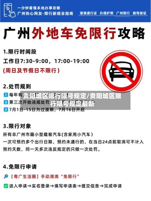 贵阳城区限行限号规定/贵阳城区限行限号规定最新-第2张图片