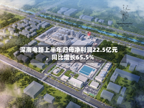 深南电路上半年归母净利润22.5亿元	，同比增长65.5%-第2张图片