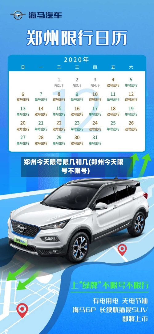 郑州今天限号限几和几(郑州今天限号不限号)