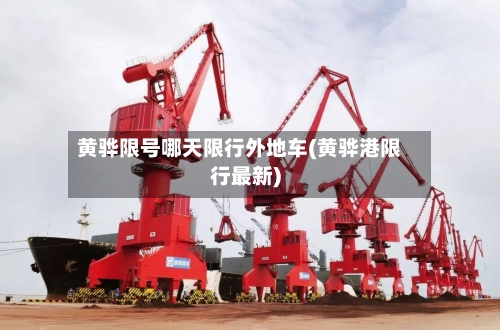 黄骅限号哪天限行外地车(黄骅港限行最新)-第2张图片