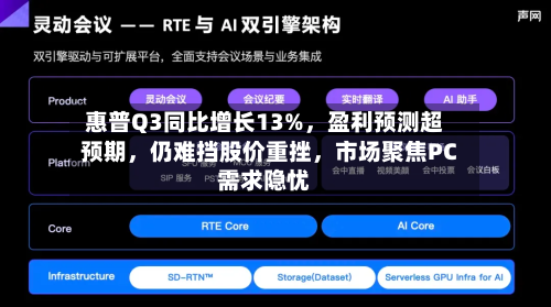 惠普Q3同比增长13%，盈利预测超预期，仍难挡股价重挫	，市场聚焦PC需求隐忧-第3张图片