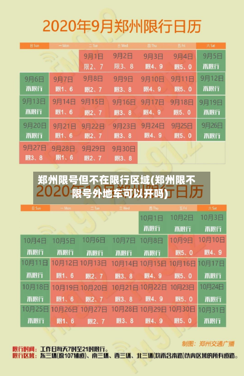 郑州限号但不在限行区域(郑州限不限号外地车可以开吗)