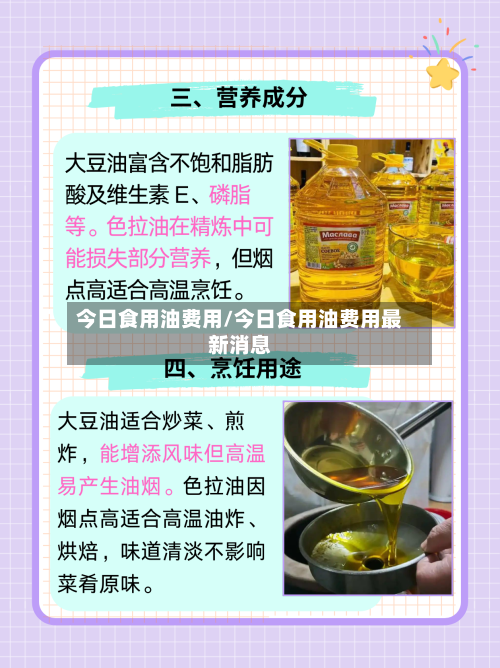 今日食用油费用/今日食用油费用最新消息