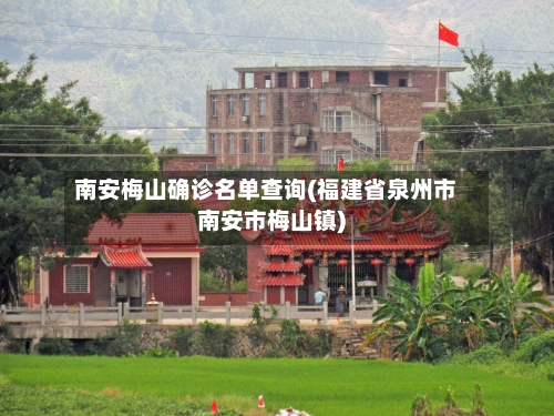 南安梅山确诊名单查询(福建省泉州市南安市梅山镇)