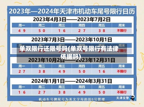 单双限行还限号吗(单双号限行有法律依据吗)-第2张图片
