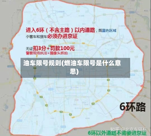 油车限号规则(燃油车限号是什么意思)