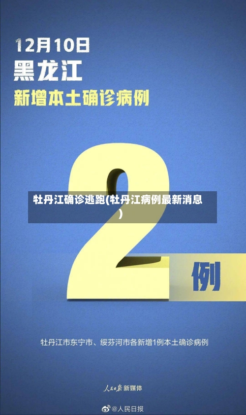 牡丹江确诊逃跑(牡丹江病例最新消息)