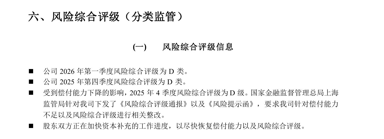 监管出具三条强制措施	，长生人寿开启自救倒计时
