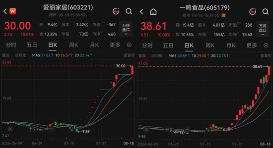 两大涨停牛股同日提示风险：如进一步异常上涨，将申请停牌核查