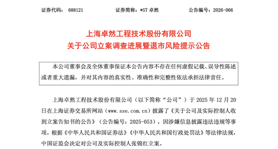 688121，或触及重大违法强制退市